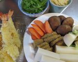 エビ天☆鍋焼きうどん作り方1写真