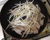 簡単*豚バラの塩焼そば作り方2写真