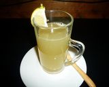 ホット柚子ねーど　京都カフェ作り方7写真