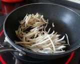 ごぼうとセロリの白きんぴら作り方3写真