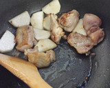 鶏と厚揚げと山芋の生姜煮作り方6写真