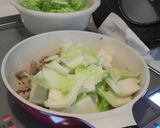 豚肉と白菜の和風クリーム煮作り方3写真