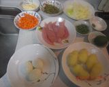 SALAD-OLIVIE ^@^//作り方1写真