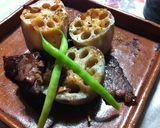 牛肉と蓮根のグリエ作り方10写真