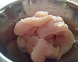 ヘルシー♪ささみと野菜のこく酸っぱ炒め作り方1写真