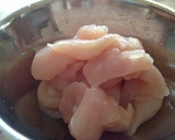 ヘルシー♪ささみと野菜のこく酸っぱ炒め作り方1写真