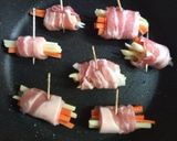 \肉巻き^o^お野菜/作り方3写真
