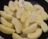 リンゴの白ワイン煮作り方1写真