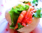 ♡大好き♡海老&サーモンサンド♡作り方7写真