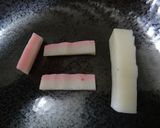 かまぼこで干支･･･？作り方1写真