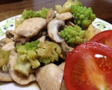 ヘルシー♪ささみと野菜のこく酸っぱ炒め作り方8写真