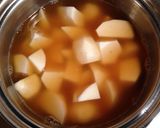 里芋の柚子煮(サトイモのゆず煮)作り方3写真