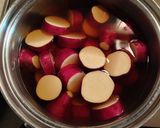 鳴門金時の柚子煮（サツマイモのゆず煮）作り方3写真