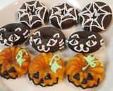 パンプキン焼きドーナツ♪ハロウィンに♪作り方5写真