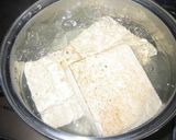 焼き豆腐のはさみ煮作り方1写真