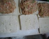 焼き豆腐のはさみ煮作り方3写真