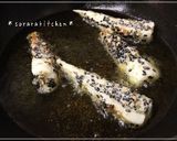お弁当に！竹輪の胡麻揚げ作り方3写真