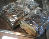 焼き豆腐のはさみ煮作り方4写真