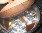 焼き豆腐のはさみ煮作り方6写真