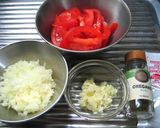 シンプルな美味しさ♪トマトとコーンのピザ作り方1写真