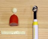 キャラ弁＊リラックマお稲荷さん作り方12写真