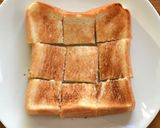 一口で食べやすい♡可愛い小倉トースト作り方3写真
