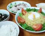 自家製ゴマみそダレ☆ラーメンサラダ作り方4写真