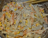いつもの常備菜　ごぼうとコーンのサラダ作り方2写真