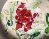 かぶの豆乳スープ作り方2写真