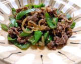 スピードおかず＊牛肉とピーマンの甘辛炒め作り方4写真