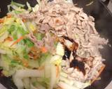 野菜たっぷりあつあつ中華丼作り方5写真