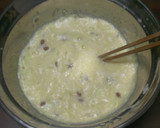 粉っぽさなし！水不使用の納豆お好み焼き作り方3写真