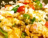 ホットプレートパエリア [母からのレシピ作り方5写真