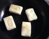お餅のバター醤油焼き作り方1写真