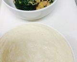 ふわふわ大和芋焼き〜餃子の具で〜作り方1写真