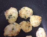 ふわふわ大和芋焼き〜餃子の具で〜作り方4写真