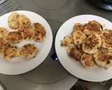 ふわふわ大和芋焼き〜餃子の具で〜作り方5写真