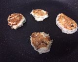 ふわふわ大和芋焼き〜餃子の具で〜作り方6写真