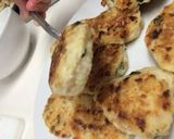 ふわふわ大和芋焼き〜餃子の具で〜作り方7写真