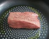 簡単ローストビーフ にんにく酢醤油で作り方3写真