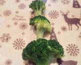 Xmas☆デコおかず♪ブロッコリーツリー作り方2写真
