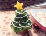 Xmas☆デコおかず♪ブロッコリーツリー作り方6写真