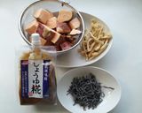 醤油麹で作るさつま芋ご飯♡作り方1写真
