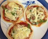 餃子の皮でなんちゃってピザ！作り方5写真