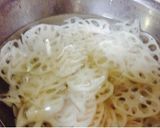レンコンきんぴら☆作り方1写真