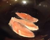 ポン酢でさっぱり☆鮭チャーハン作り方1写真