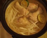 塩手羽とシャキシャキもやしの香り鍋作り方5写真