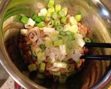 うまうま甘辛納豆巾着煮★作り方2写真
