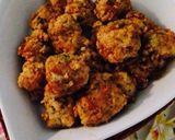 ブロッコリーと山芋のさっぱり鶏だんご♪作り方7写真