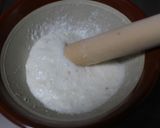 長芋とキムチとチーズと水菜のふわふわ焼き作り方1写真
